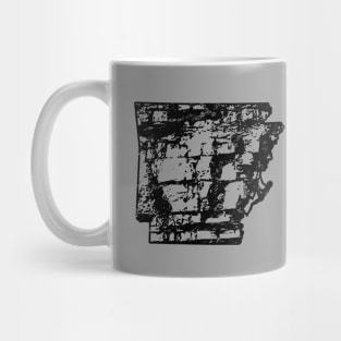 Rock Climbing Arkansas Rock Climber State Map Mug